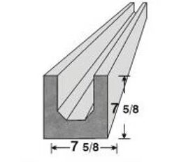 8x8 U Lintel e1763679258346 | Pro-Crete Materials | Procretematerials.com