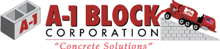 A 1 Block Concrete Logo official logo 434x98 1 | Pro-Crete Materials | Procretematerials.com